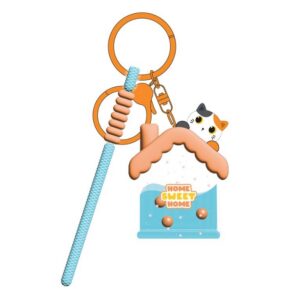 Llavero House ORANGE CAT