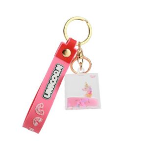 Llavero Liquid cubo UNICORN