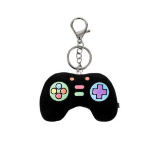Llavero Plush LET'S PLAY - negro