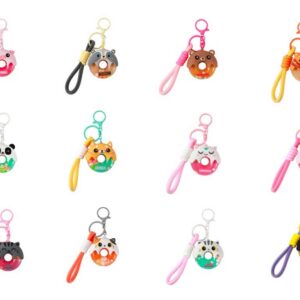 Llaveros Donut surtidos