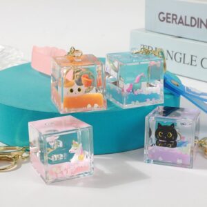 Llaveros Liquid cubo surtidos