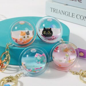 Llaveros Liquid esfera surtidos