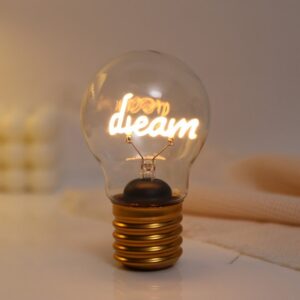 Luz con forma de bombilla Dream