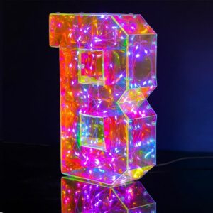 Luz LED en forma de B