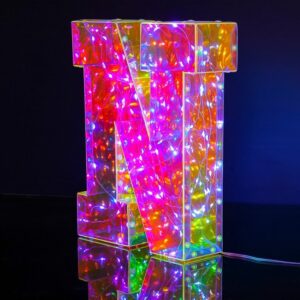 Luz LED en forma de N