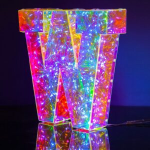 Luz LED en forma de W