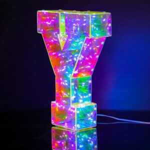 Luz LED en forma de Y