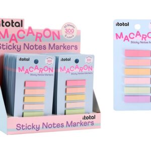 Marcapáginas adhesivos MACARON