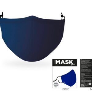 Máscara infantil de cobertura de poliéster Azul