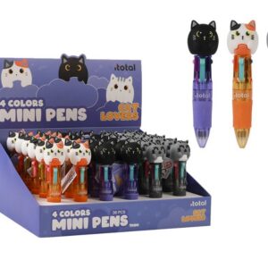 Mini Bolígrafo 4 en 1 CAT - expositor 36 uds