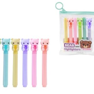 Mini resaltadores Osito MACARON