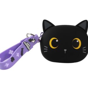 Monedero de silicona BLACK CAT