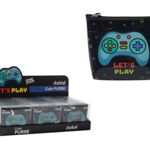 Monedero LET'S PLAY - expositor 18 uds