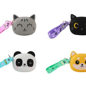 Monederos de silicona surtidos