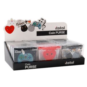 Monederos surtidos - expositor 18 uds