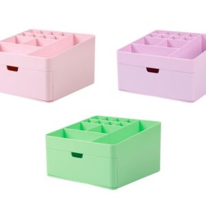 Organizadores de maquillaje rectangulares surtidos