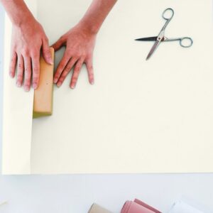 Papel de Regalo crema