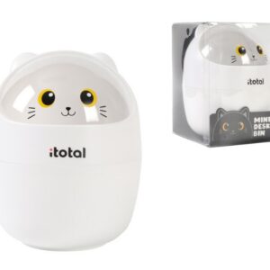 Papelera WHITE CAT