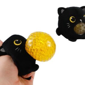 Pelotita squishy BLACK CAT