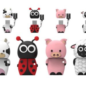 Pendrive 32 GB Animales de Granja - expositor 16 uds