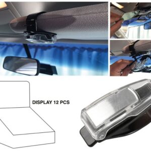 Portaclips para coche - expositor 12 uds