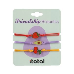 Pulseras Fruta set 3 uds
