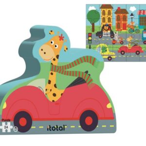 Puzzle 24 piezas edad 3+ CARS