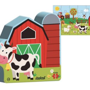 Puzzle 24 piezas edad 3+ FARM