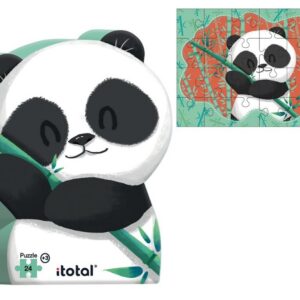 Puzzle 24 piezas edad 3+ PANDA