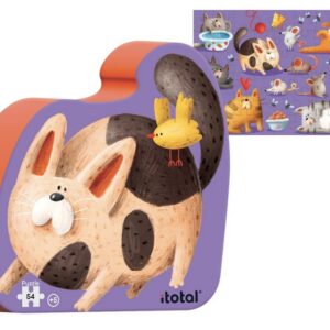 Puzzle 49 piezas edad 5+ CUTE CATS