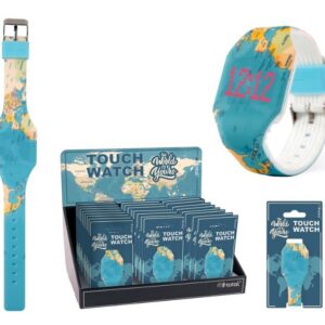 Reloj Táctil BLUE MAPS - expositor 24 uds
