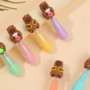 Resaltadores CAPYBARA set de 6 uds