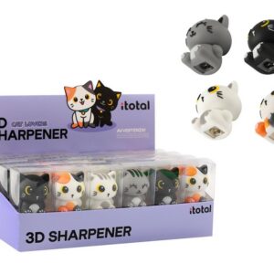 Sacapuntas 3D CAT - expositor 24 uds