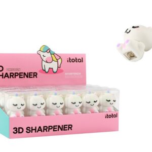 Sacapuntas 3D UNICORN - expositor 24 uds