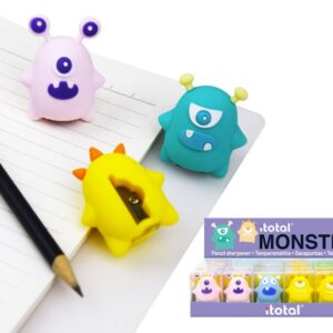Sacapuntas Monstruo - expositor 24 uds