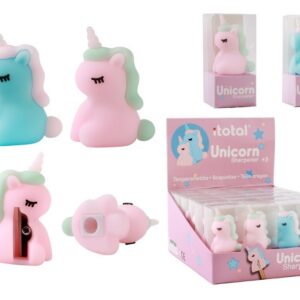 Sacapuntas Unicornio - expositor 24 uds