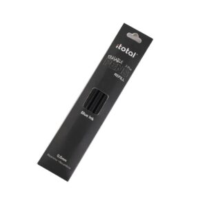 Set de 3 piezas de Recambio de Tinta Borrable Negro