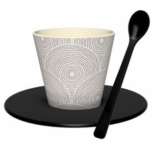 Set de Taza, Cuchara y Plato RPET CIRCLE