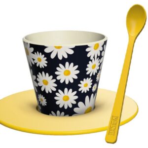 Set de Taza, Cuchara y Plato RPET DAISY