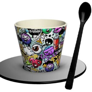 Set de Taza, Cuchara y Plato RPET URBAN