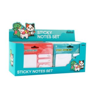Sticky memos surtidos - expositor 72 uds