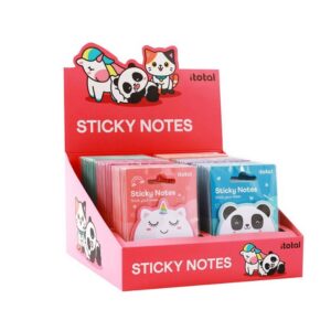 Sticky notes surtidos - expositor 96 uds