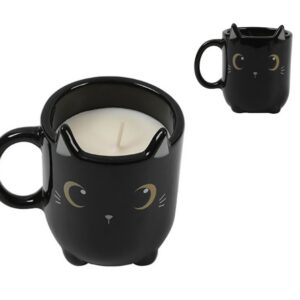 Taza con Vela BLACK CAT