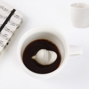 Taza de cerámica 3D Tiburón