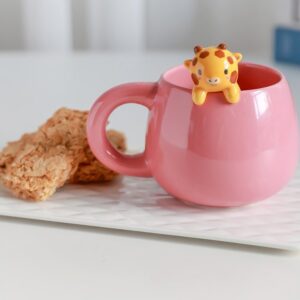 Taza de Cerámica con Charm GIRAFFE