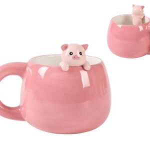 Taza de Cerámica con Charm PIGGY