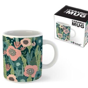 Taza de cerámica FLOWERS JUNGLE