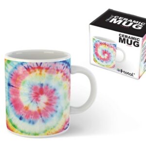 Taza de cerámica TIE DYE