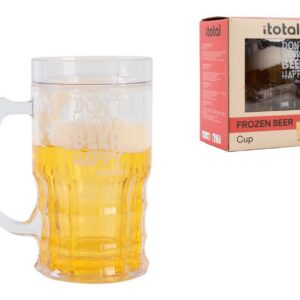 Taza de cerveza falsa