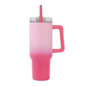 Taza de Viaje 1200 ml sombreada rosa